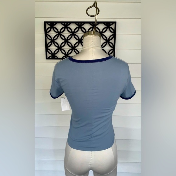 3 for $30 Women’s a New with Tags Disney Blue Mickey Short Sleeve Tee - Picture 5 of 6